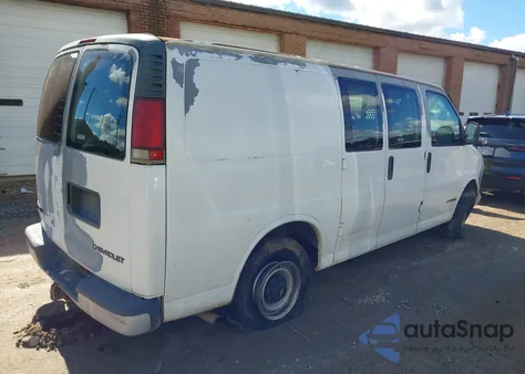2001 Chevrolet Express from USA, damaged, VIN 1GCGG25R511114374